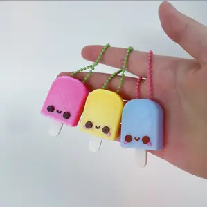 3D printed Popsicle Keychain, Figurine, Magnet Buddy