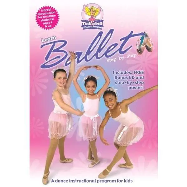 USED Book - Learn Ballet Step By Step (DVD) - english