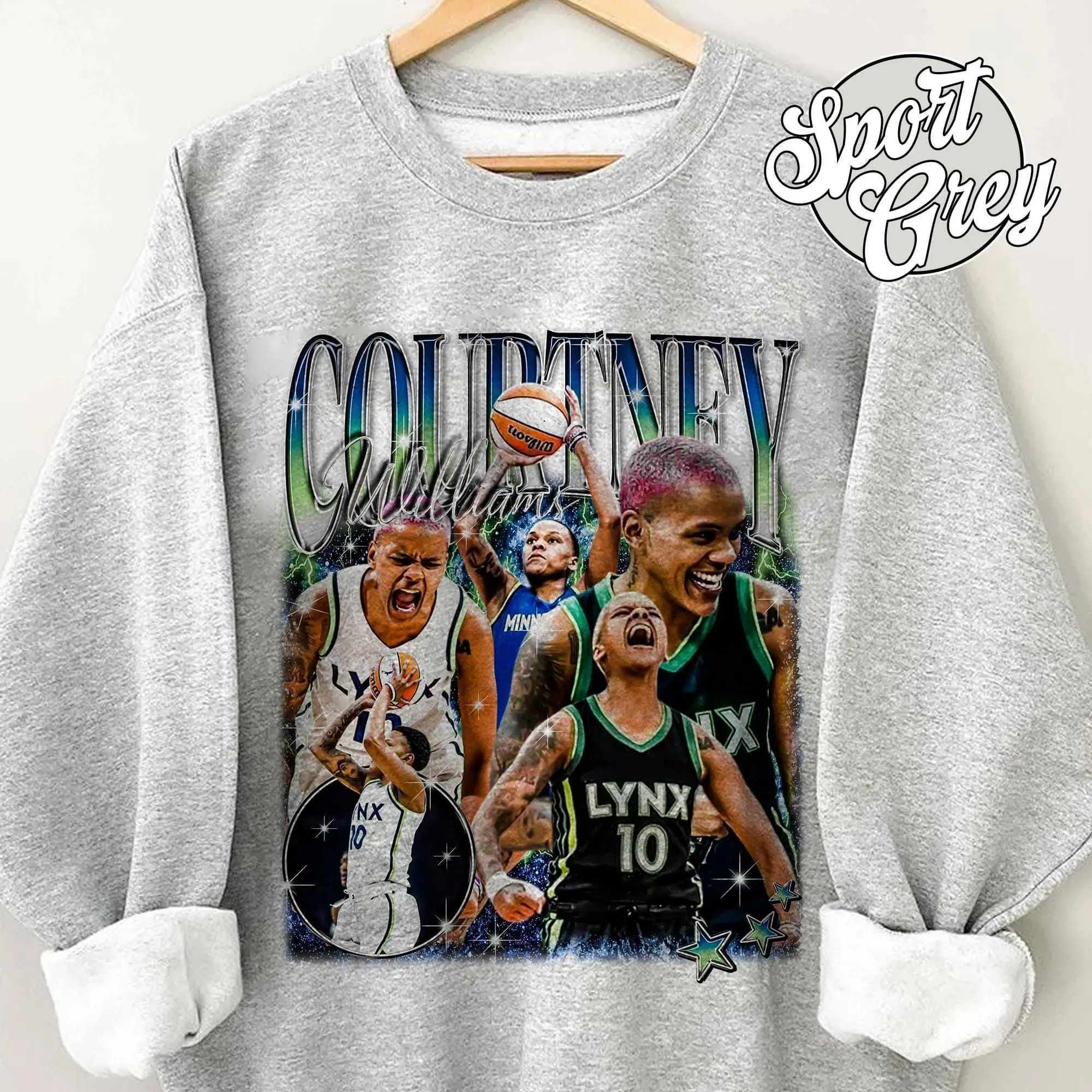 Retro Courtney Williams Bootleg Sweatshirt