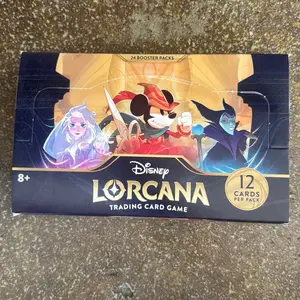 Lorcana first chapter sealed booster box