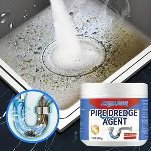 Multi-Purpose Kitchen Drain Unclogger Powder - Sodium Percarbonate & Baking Soda Blend For Efficient Cleaning Of Clogs, Hair, Grease & More