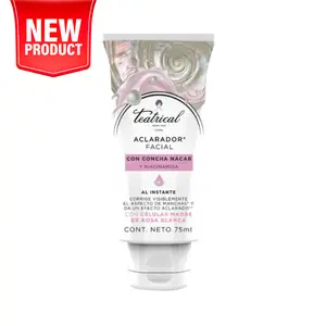 NEW VIRAL - Teatrical Concha Nacar Cream -  75 ml -  Aclaradora/ con concha nácar, niacinamida y células madre de rosa blanca.