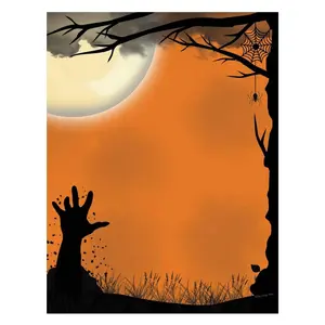 Awakening Halloween Letterhead - 8 1/2in. x 11in. - 25 Sheets (olh442) - Halloween Stationery