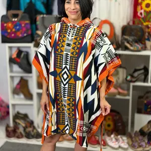 Capa aborregada de $55 - Artesanal capa ABORREGADA  one size fits all - Hand Embroidered in Mexico, Vibrant Mexican Floral Design, Comfortable & Colorful, One-of-a-Kind Artisanal clothin$55