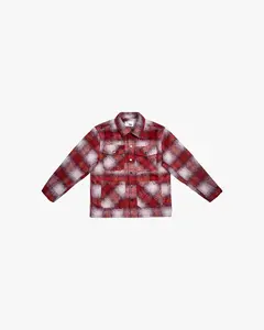 EPTM Mohair Chore Coat - Red