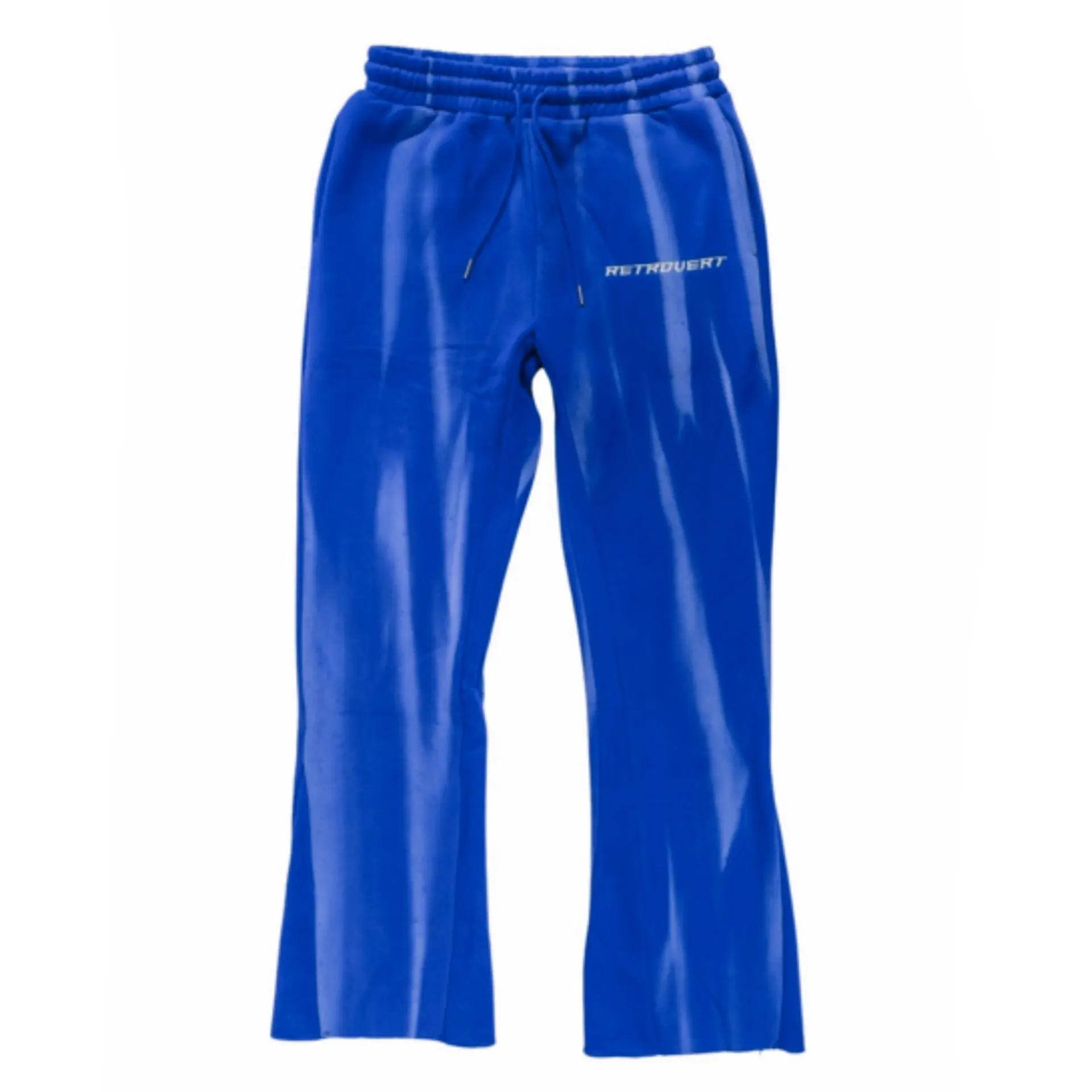 Retro Vert - Flare Sweatpant - Blue