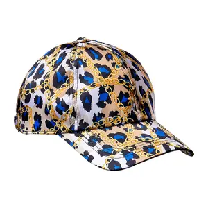 RED by KISS All Over Silky Satin Baseball Cap - Luxe Leopard