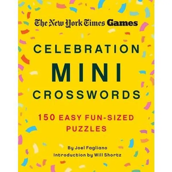New York Times Games Celebration Mini Crosswords Paperback Book - 150 Easy Fun-Sized English Beginner Puzzles, Available in Print for the First Time, 0.47 lbs, 6.01" h x 4.85" l x 0.59" w