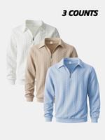 White + Khaki + Light Blue