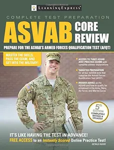 USED-ASVAB Core Review by Learningexpress (Paperback)