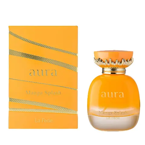 Khadlaj La Fede Aura Manga Splash for Unisex Eau De Parfum Spray, 3.4 Ounce