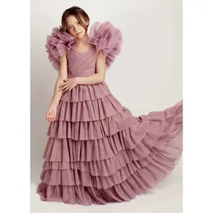 Briony Impact Dress in Orchid