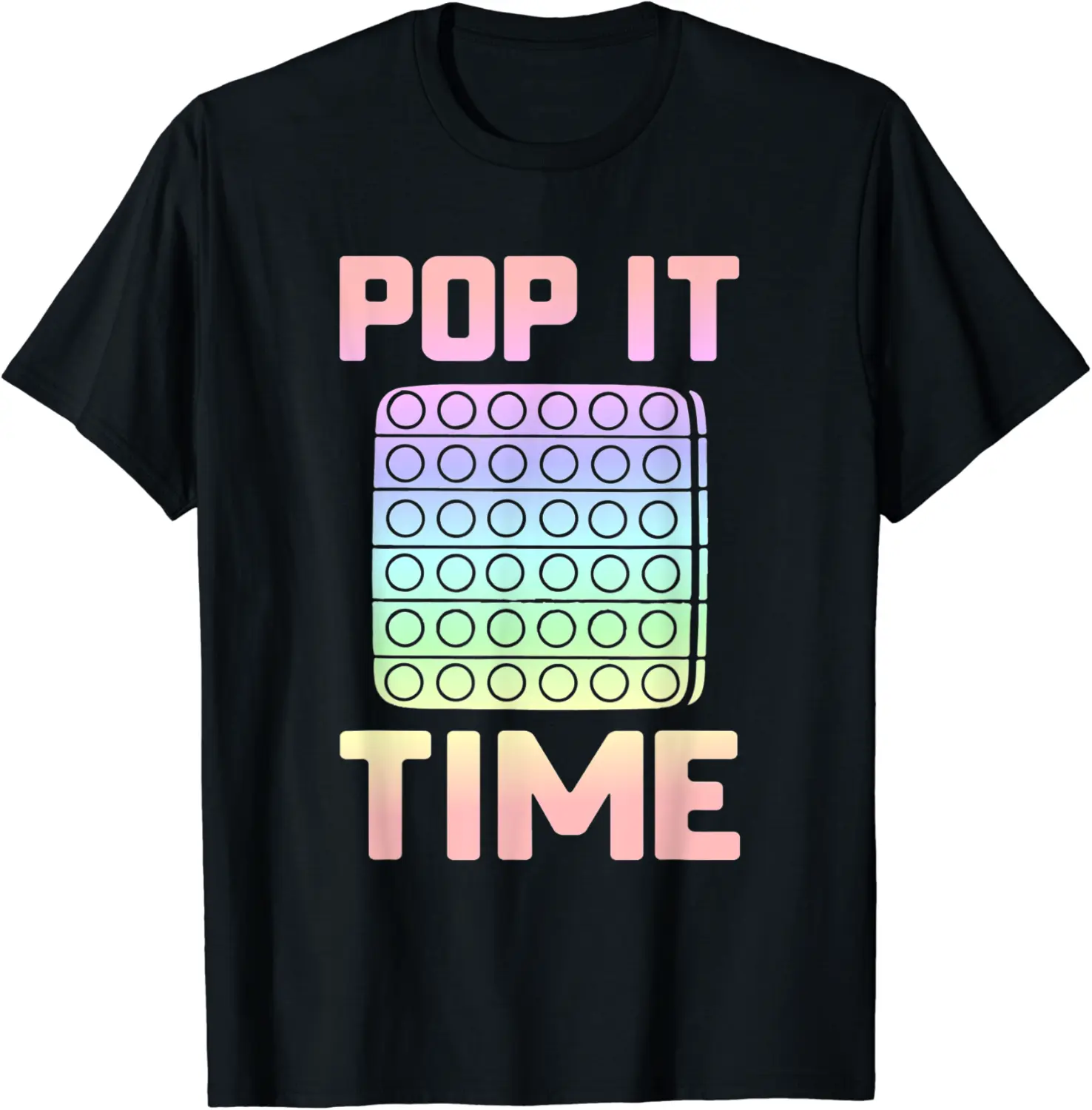 Pop It Time - Funny Pop It Game Fidget Toy T-Shirt - Antoniojo Shop 7ANB09RWYBLZW