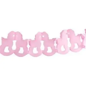 ROCKING HORSE TISSUE PAPER GARLAND
