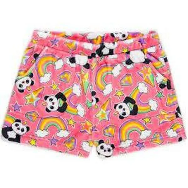 Panda Plush Shorts