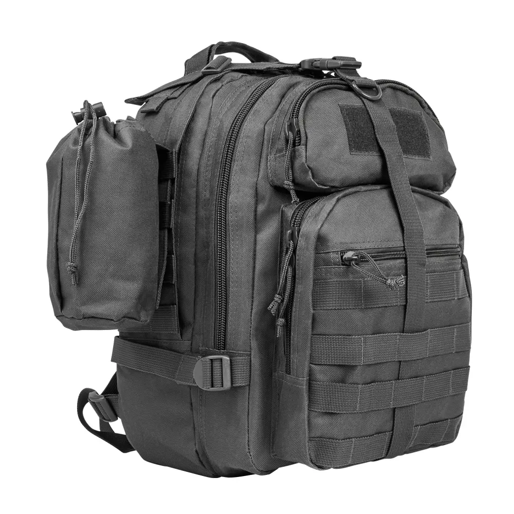 Sling Backpack Conceal Carry CCW Compartment -URBAN GRAY