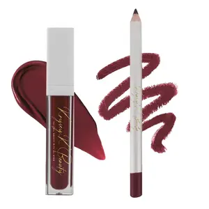 Brick House LIp Kit (liquid Lipstick) by Kryssy K Beauty Flawless lipstick