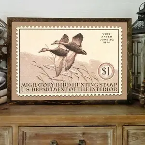 Duck Hunting Art, 1940 Duck Stamp Poster Print