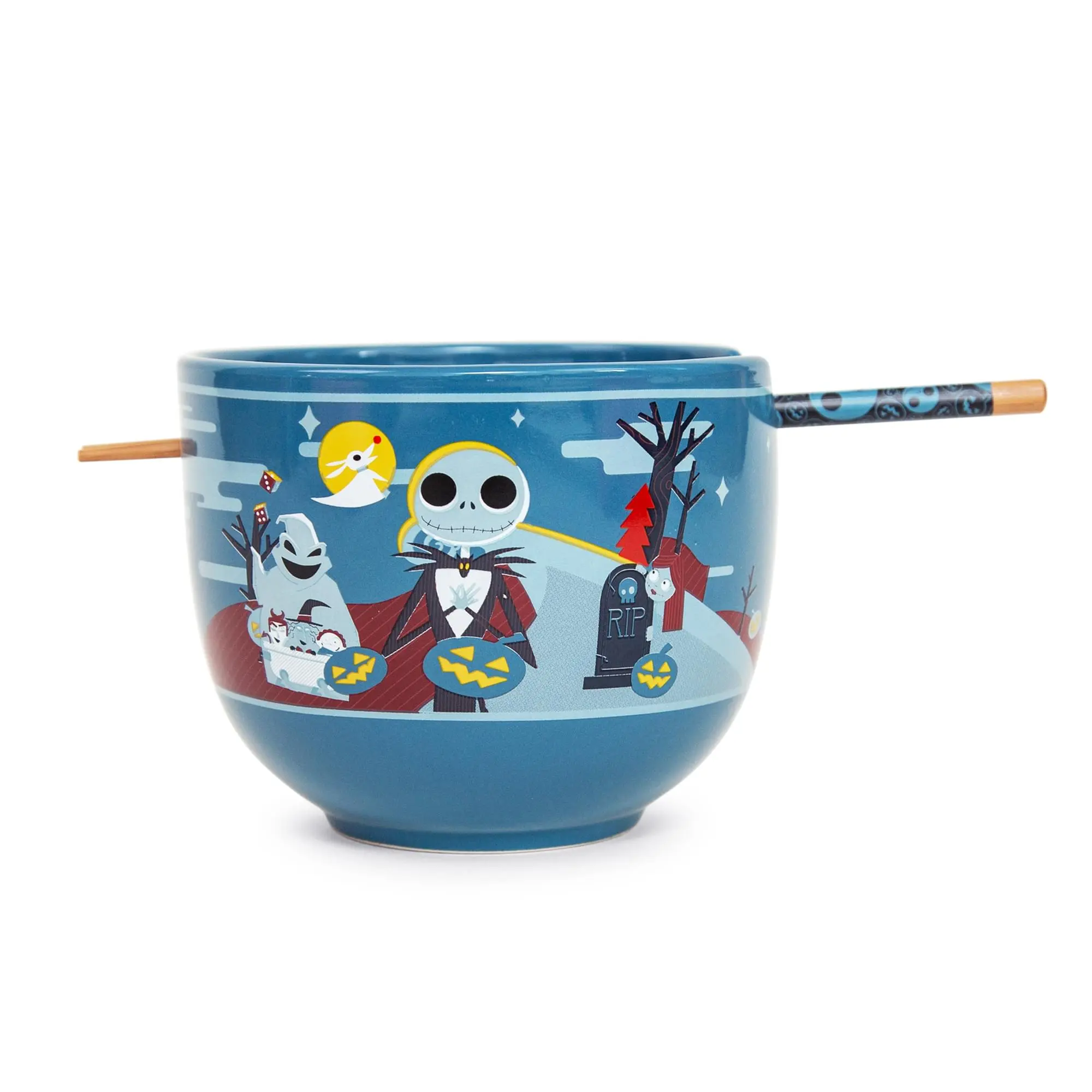 Disney 20-oz Ramen Bowl Set with Chopsticks, Decorative Kitchen Dining Tableware