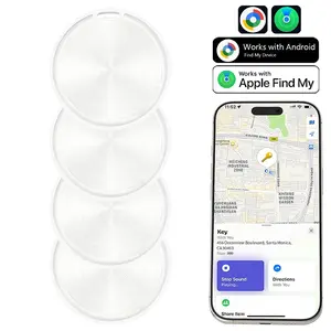 Smart Android Google GPS Tracker, BT-compatible Location Finder for Keys Wallet Luggage Pets, Compatible with Android Smartphones Only