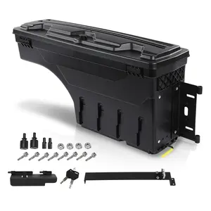 CROSSDESIGN Truck Bed Storage Box Fit For Gmc Sierra & Chevy Silverado 99-07 1500 2500 3500 Right