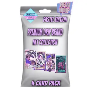 Premium Drip Brand 4Card NFT Pack