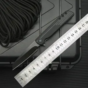 Slim EDC Folding Knife with Pocket Clip, Reliable Outdoor Gear for Camping & Bushcraft