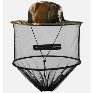 Head Net Hat, Gardening Hat UV Sun Hat Cap for Fishing Camping Hiking Beekeeping::1-Pack