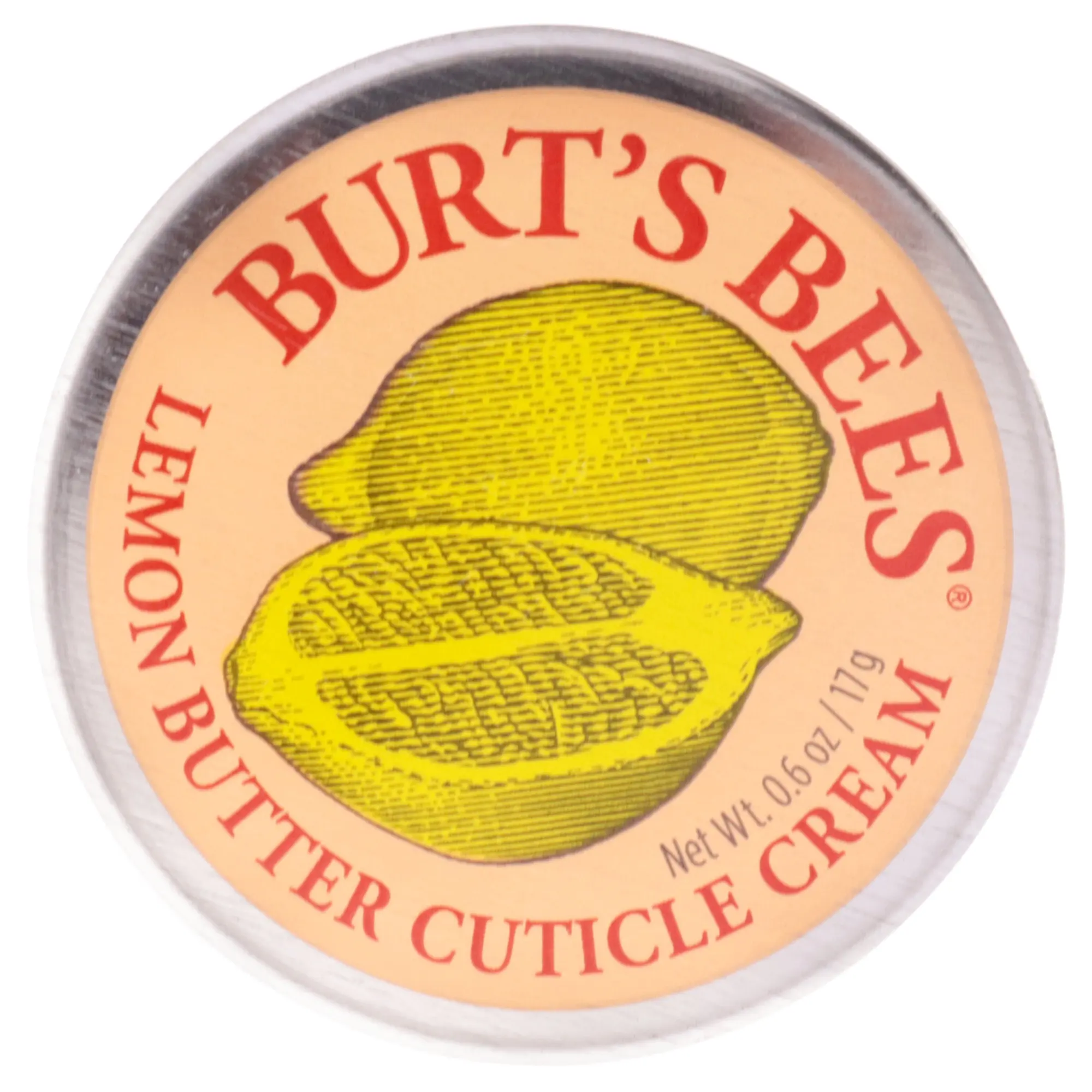 Burt's Bees Lemon Butter Nail Care Cuticle Cream, Unisex - 0.6 oz
