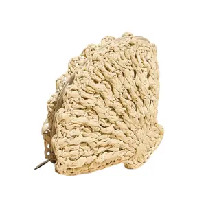 Coastal Raffia Shell Coin Purse