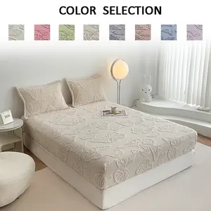 Butterfly Bed Sheet Set, Embroidered Satin Bedding, Satin Bed Sheets, Polyester Fiber, King Queen Size, Deep Pocket, Soft Comfort