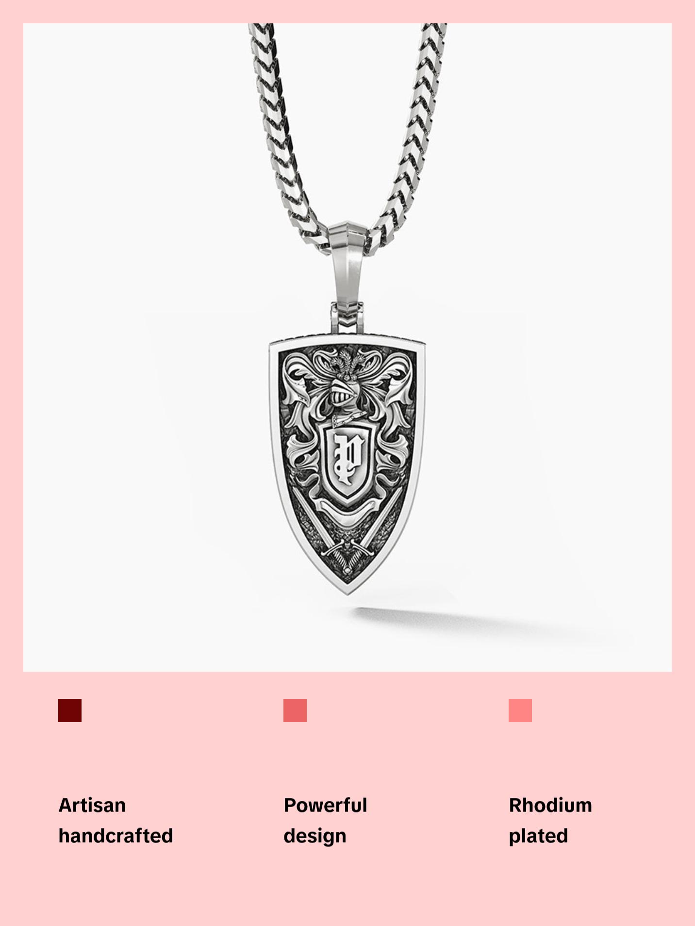 Empire, Silver Lion Head Pendant