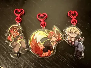 YKMET/BTD Strade, Ren, and Lawrence Acrylic Keychains
