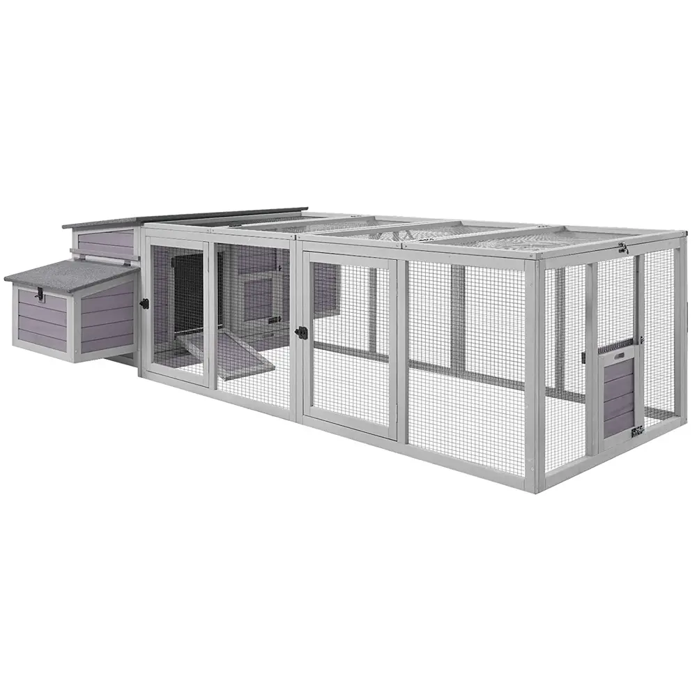 Aivituvin-AIR45 Large Wooden Chicken Coop with Enclosure, Suitable for 4-6 Chickens, Chicken Coop Enclosure Aivituvin-AIR45 Large Wooden Chicken Coop with Enclosure, Suitable for 4-6 Chickens, Chicken Coop Enclosure