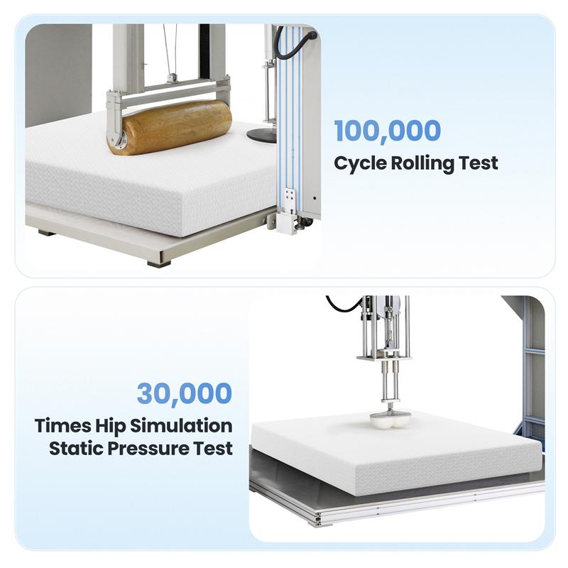Yaheetech Twin/Full/Queen Size Mattress Cooling Gel Memory Foam Mattress, Green Tea Bed Mattress in a Box, Medium Firm, 8/10/12 inch