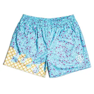 Baseball Lifestyle 101 Ice Cream Collection Shorts| Mesh Athletic Shorts for Youth & Adults | Lightweight Summer Activewear A09