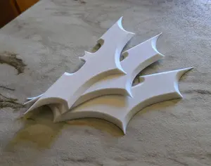 Batarang, Birdarang, & Shuriken | PLA, ASA, Resin 3D Print