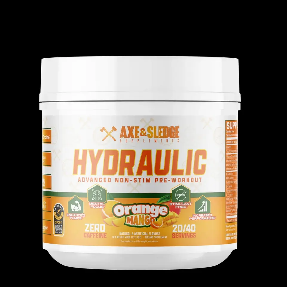 Axe & Sledge Hydraulic V3 Non-Stim Pre Workout