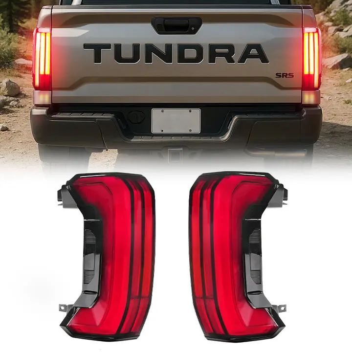 LED Taillights for 2022-2026 Toyota Tundra - Upgrade Truck Accessories & Safety Assembly