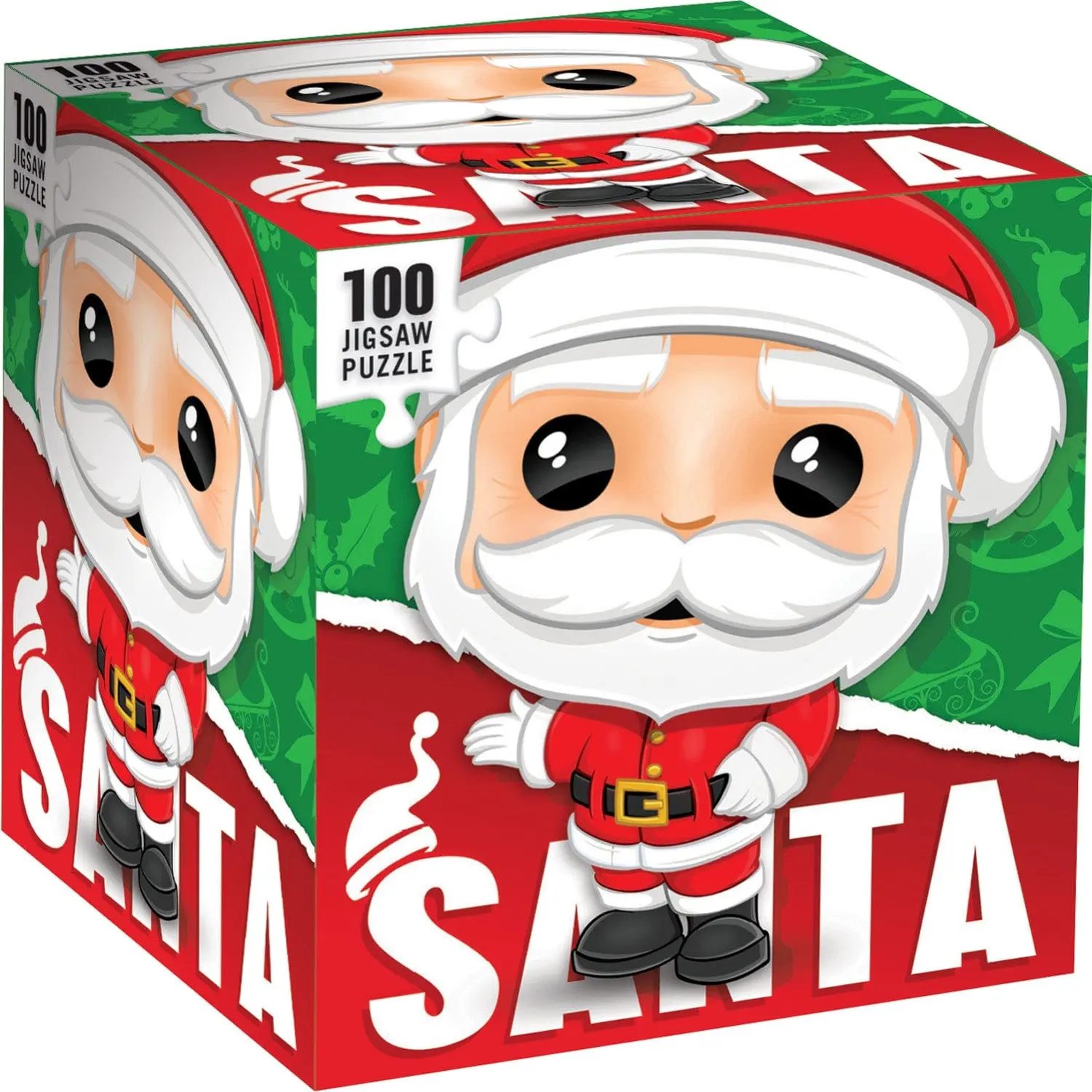 Santa 100 Piece Jigsaw Puzzle Santa 100 Piece Jigsaw Puzzle