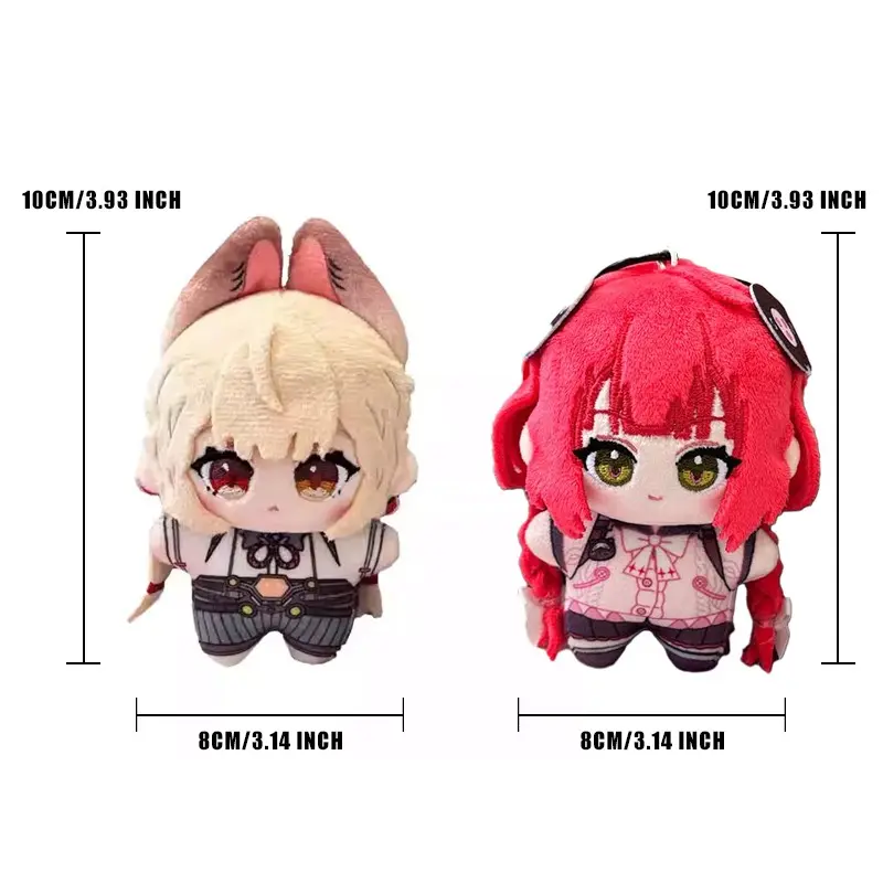 ちゃる❤︎₍ᐢ..ᐢ₎様 Zenless Zone Zero - Alice Thymefield, Yuzuha 10cm Cotton Plush