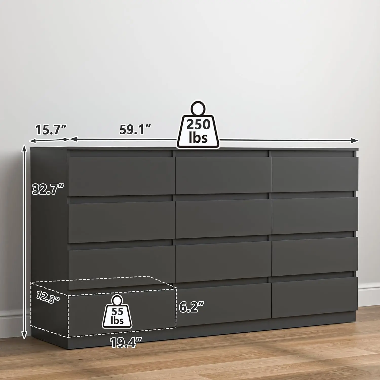 12-Drawers-Black