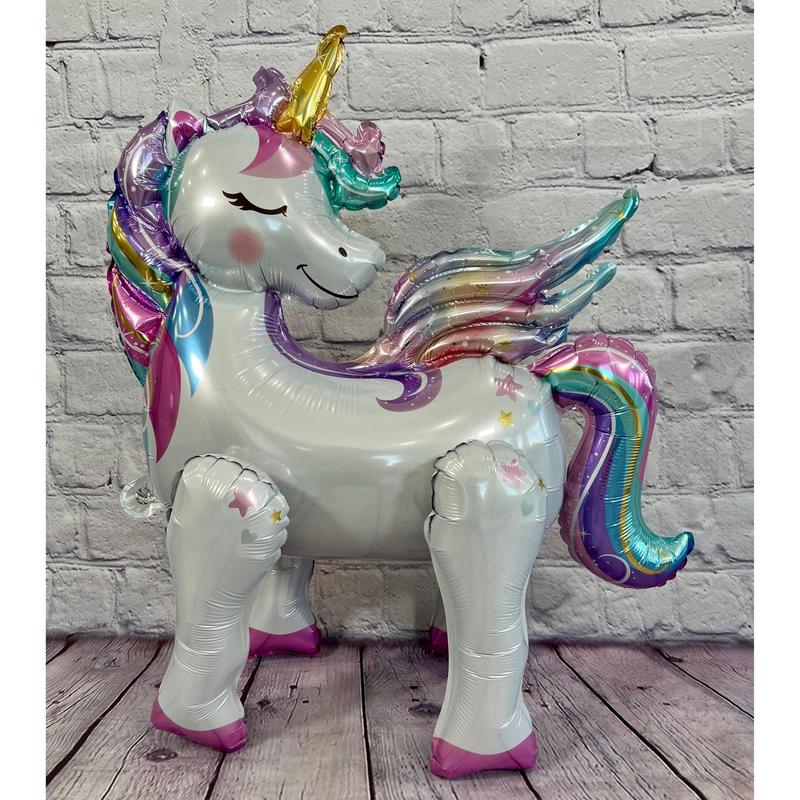 Unicorn Standing Balloon – Jumbo Foil Party Decor