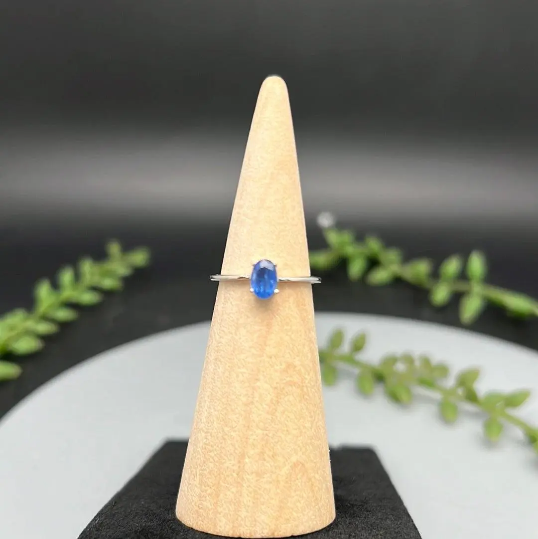 Blue Kyanite SS Rings