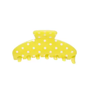 Emi Jay Big Effing Clip Hair Claw in Citrus Polka Dot