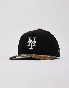 New Era MLB New York Mets Realtree Camo 9Fifty A-Frame Snapback Hat
