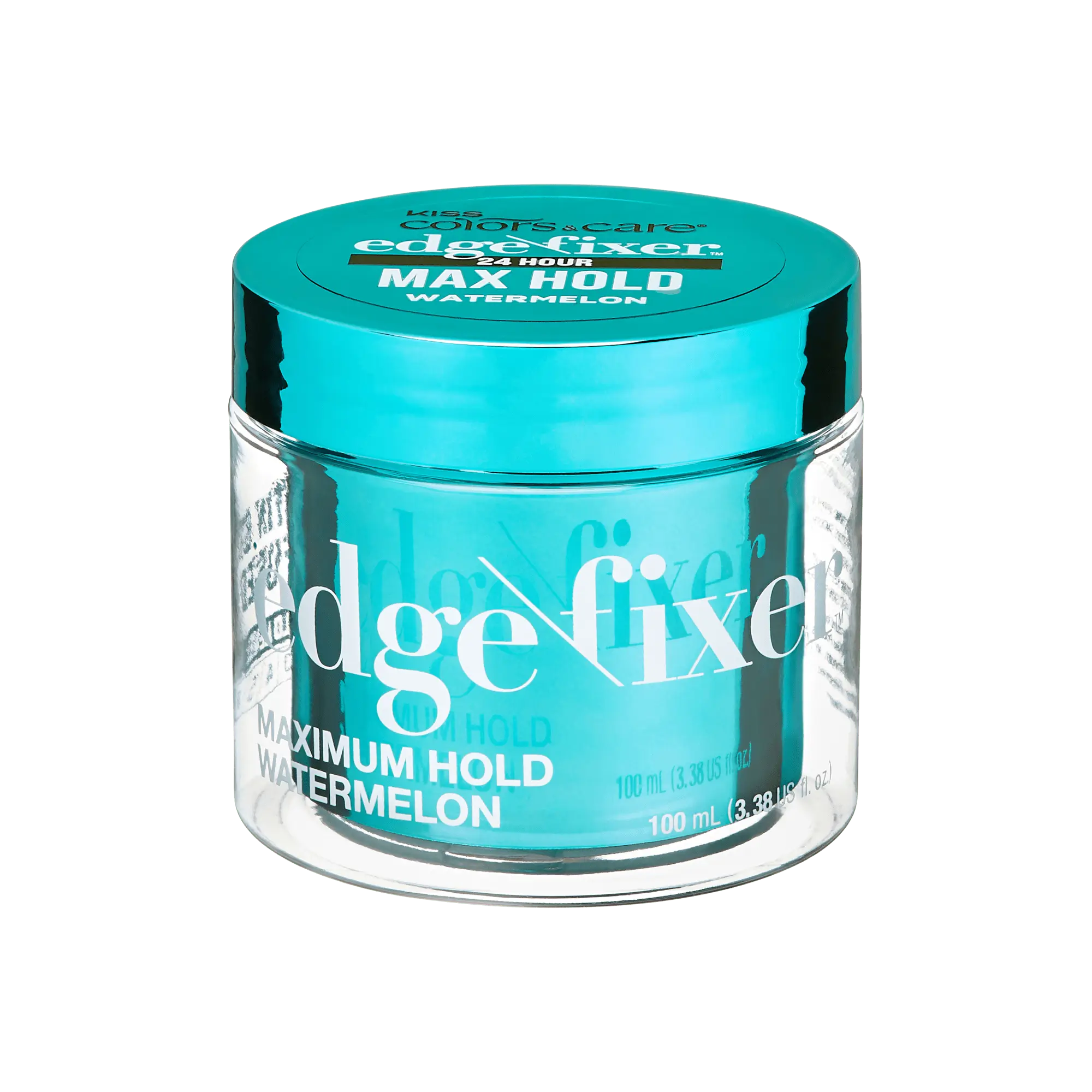 Kiss Colors & Care Edge Fixer Gel - Watermelon | Edge Control, Baby Hair Gel, Maximum Hold, 100 ml, Hair Care