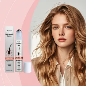 Advanced Hair Growth Roll-On Serum|3% Rosemary|2%Aminexil|3% Redensy I2% Anagain| Precision ScalpApplicator| Paraben & Sulphate Free|Non oily and messfree