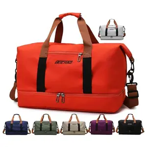 Beichad Wadi's 2023 Army 7 Colors fashion design practical gym bag for man with shoes pocket with big capacity wedding back