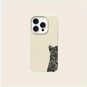 Stylish Leopard Print iPhone Case, Durable & Trendy Design, Fits Multiple Models Including iPhone 17/18/XR/XS Max, Ideal Gift Choice
